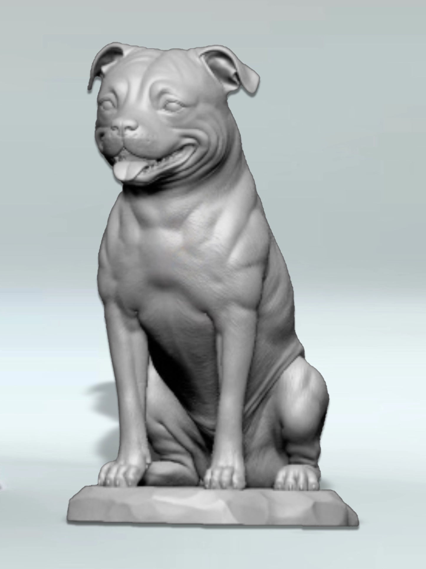 Everyday Pitbull Memorial Urn