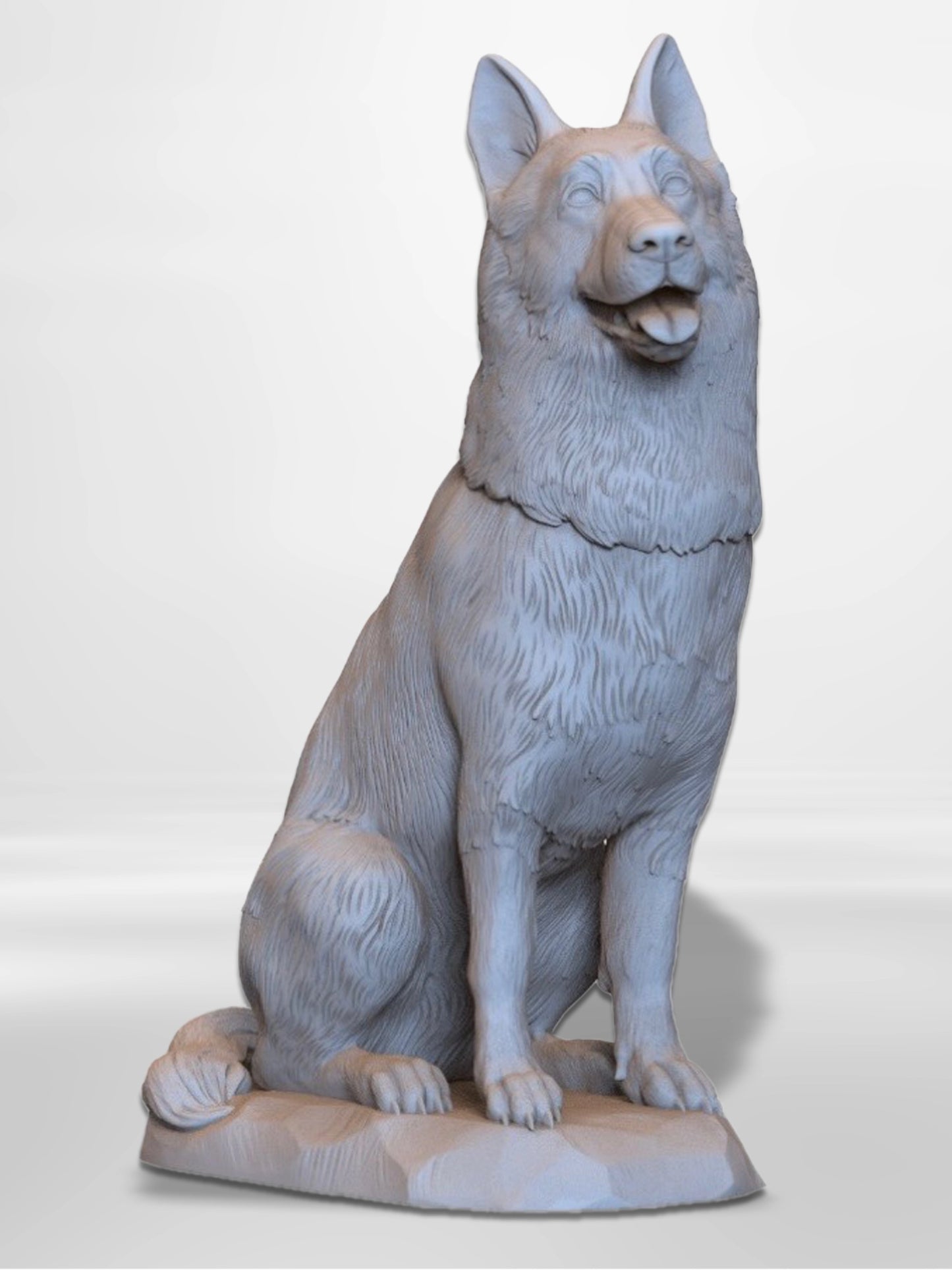 German Shepherd Memorial Urn - Short coat