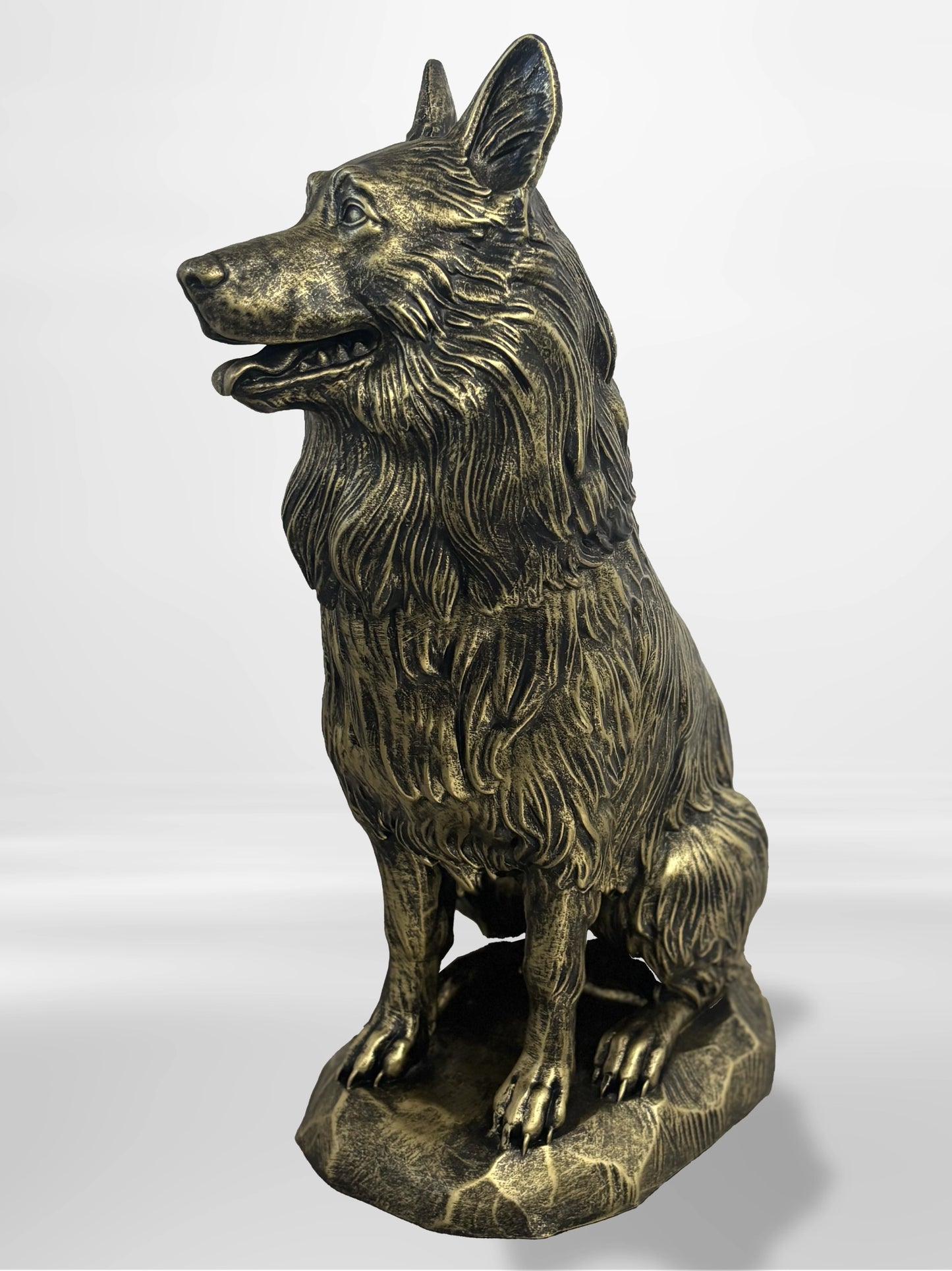 German Shepherd Memorial Urn - Long coat