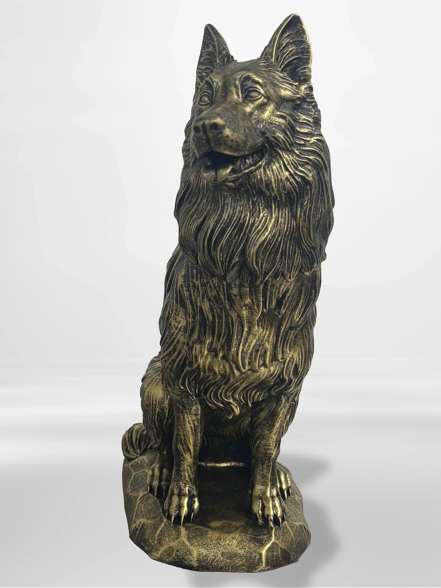 German Shepherd Memorial Urn - Long coat