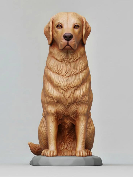 Golden Retriever Memorial Urn